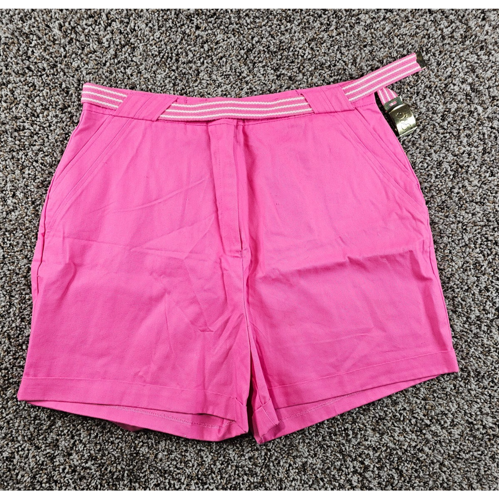Hunter's Glen High Waisted Shorts Women's Size 17/18 Vintage 80s Bright Pink